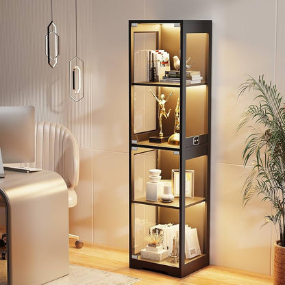 Brottar Glass Display Cabinet LED