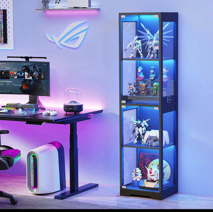 Brottar Glass Display Cabinet LED