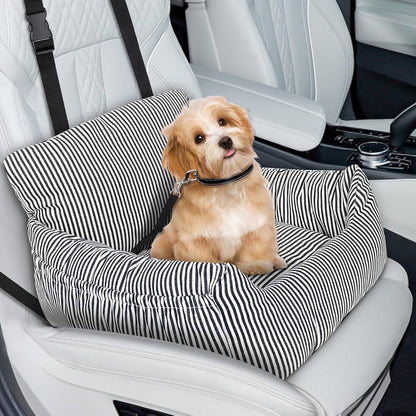 Kosgoo Brown Dog Car Booster Seat
