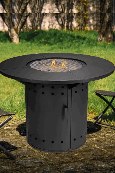 Ambient Characol Fire Table