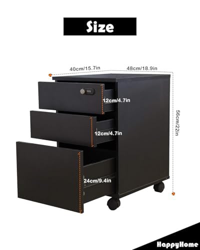 Slate Mobilee Office Cabinet