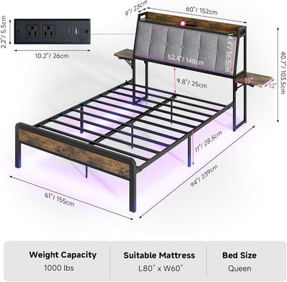 Delna LED Bed