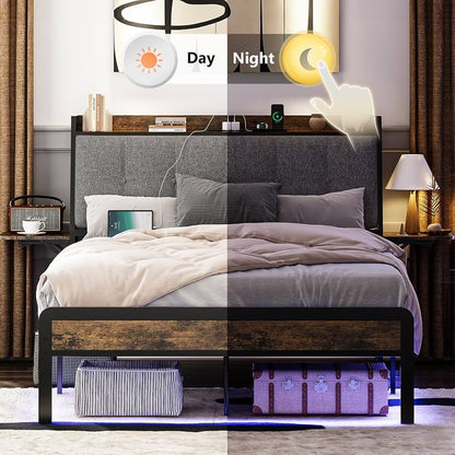 Delna LED Bed