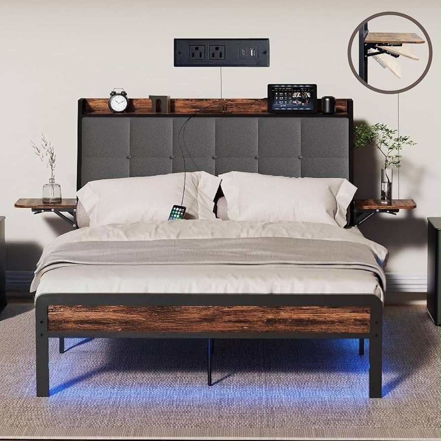 Delna LED Bed