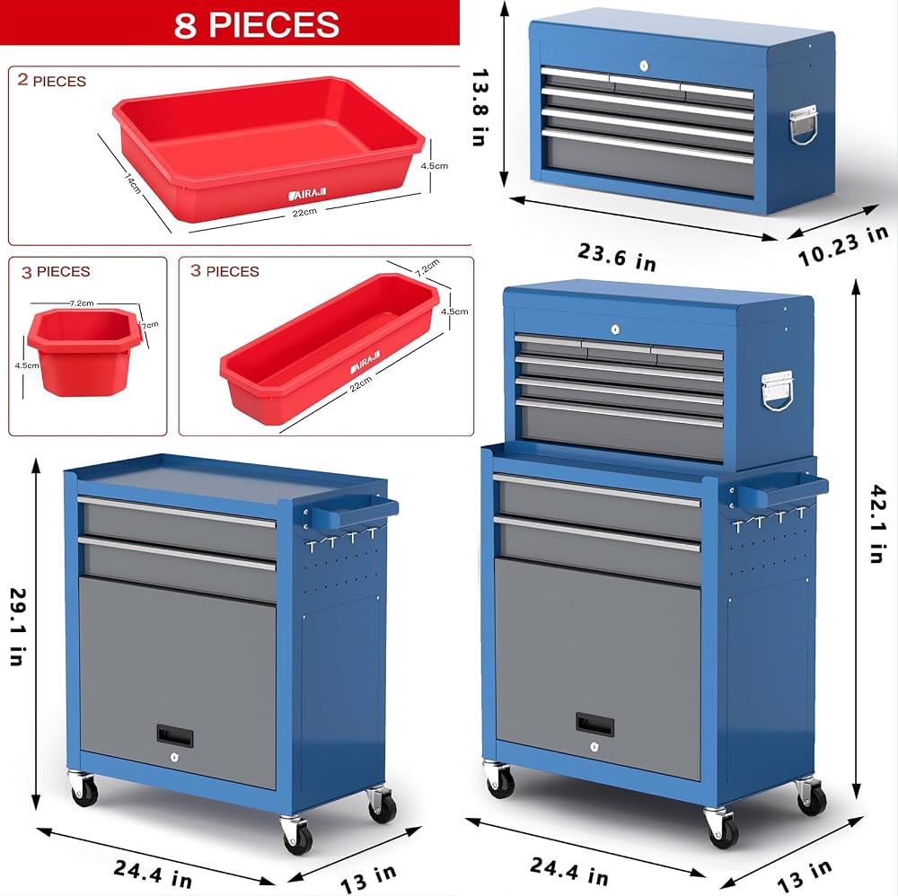 Tool Cabinet 8-Drawer Tool Chest