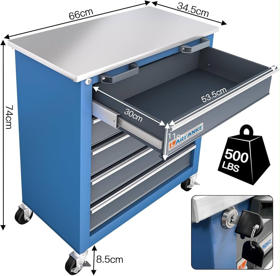 Tool Chest with Work Surface