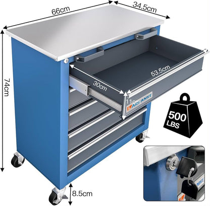 Tool Chest with Work Surface