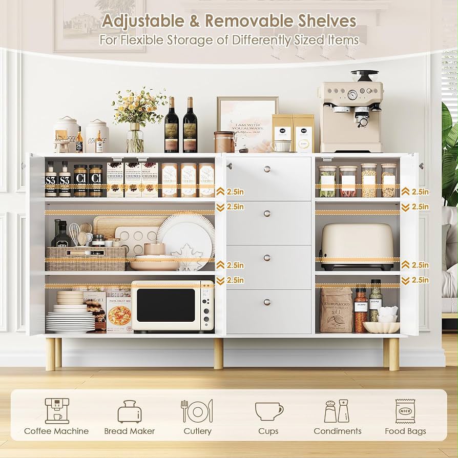 whitestack Dresser