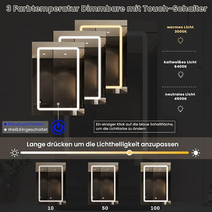 Dictac LED Mirror