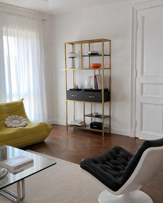 MilanGold Bookcase