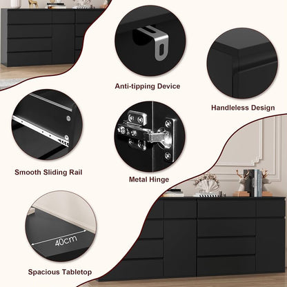 Midnight Loft dresser