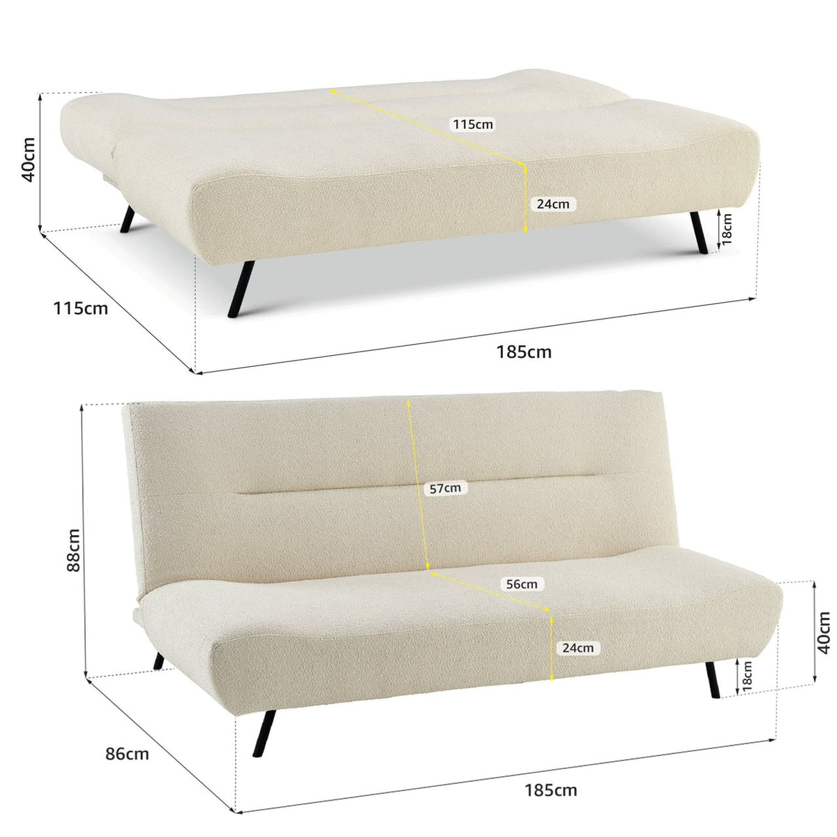 Boucle SofaBed