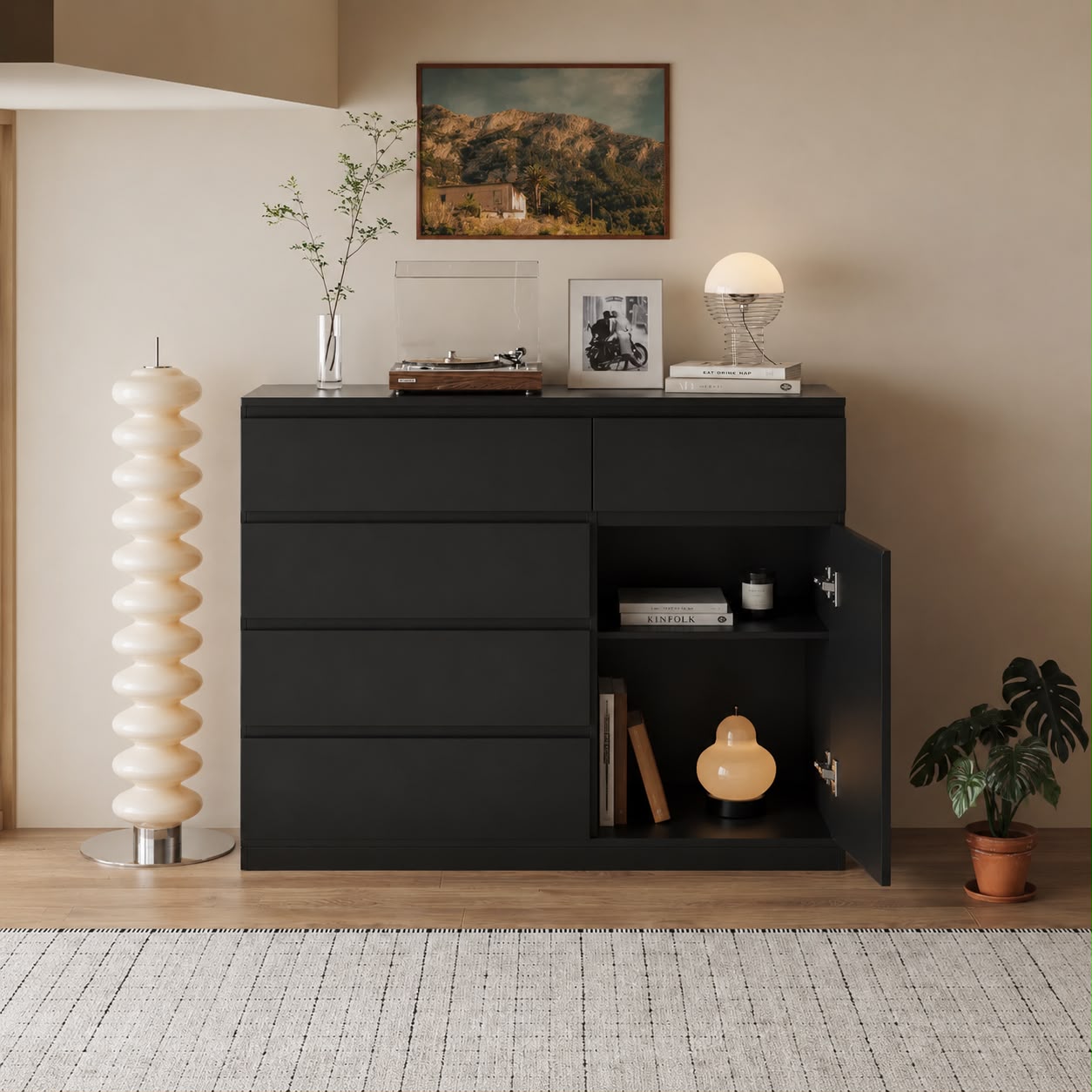Midnight Loft dresser