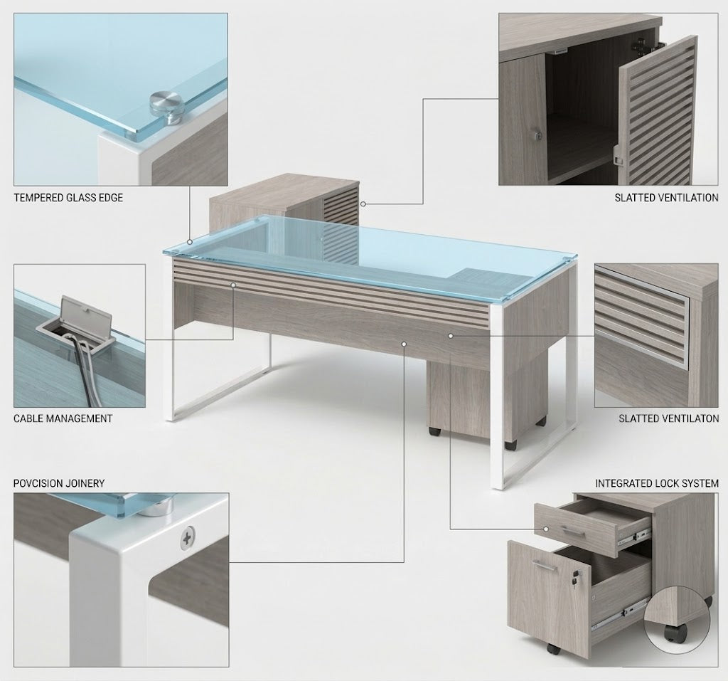 The Nordik Modular Office Desk