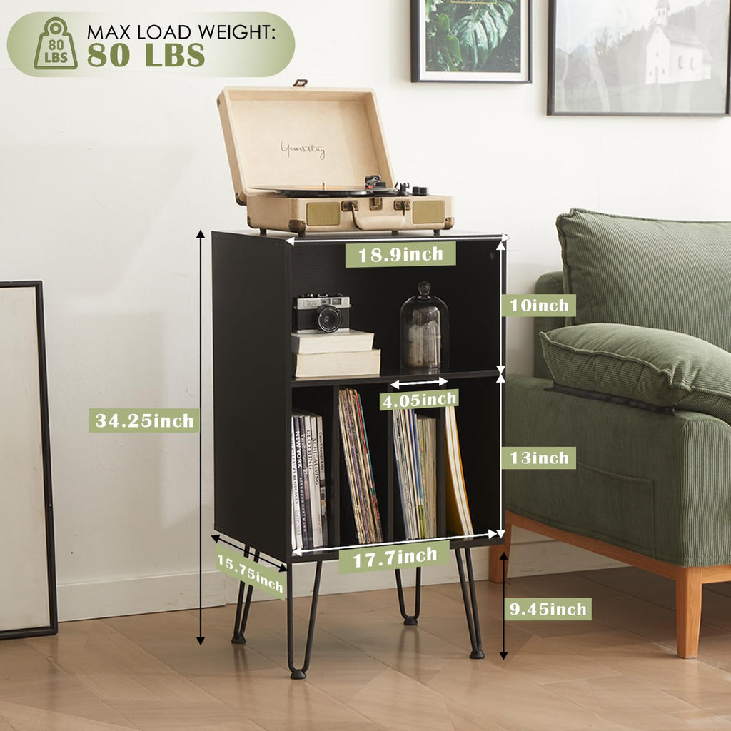 Record Nightstand
