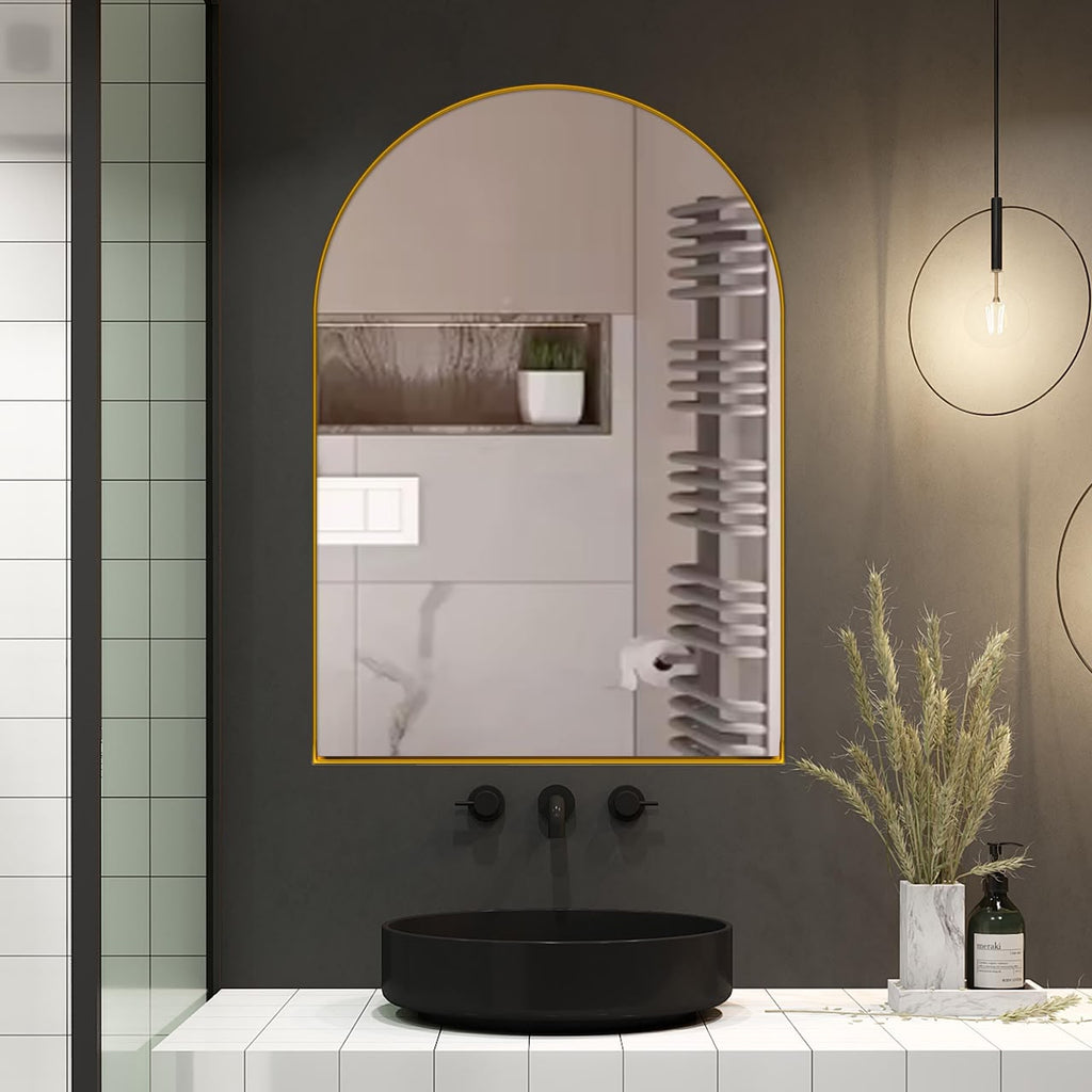 Arched mirror
