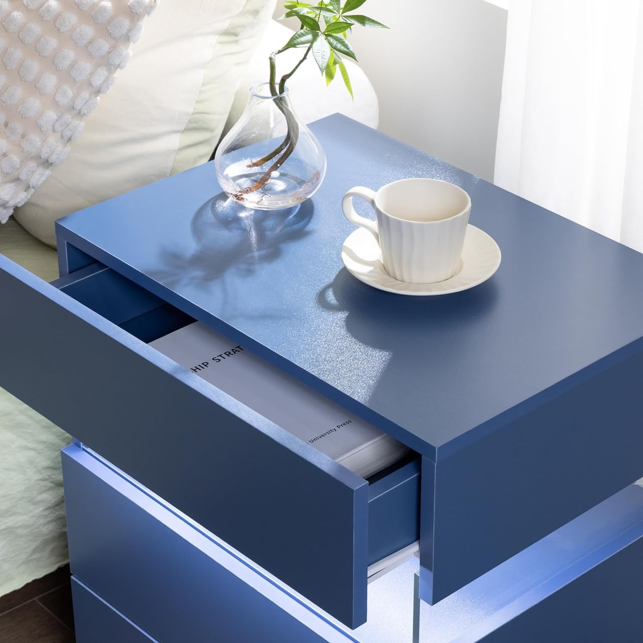 Mlue Nightstand