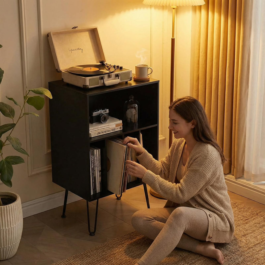 Record Nightstand